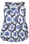ZHENZI singlet bloem print | 201272NAVYS=42-44&nbsp;
