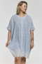 Gozzip oversized tuniek Charlotte | G263005offw/blueM=46/48&nbsp;