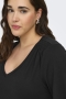 ONLY jurk Coral v-hals | 15375610BLACM=46/48&nbsp;