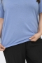 ONLY t-shirt Coral v-hals | 15376347RASPM=46/48&nbsp;