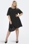 ONLY eco knie jurk Evalou | 15375600BLAC46&nbsp;