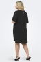 ONLY eco knie jurk Evalou | 15375600BLAC46&nbsp;