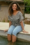 Exxcellent blouse Inara | 26ZFOE03E014/E50242/44&nbsp;