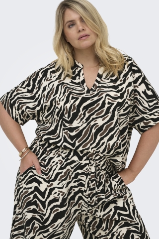 ONLY eco shirt Elite print | 15375764BLAC/GRAN46&nbsp;