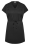 ONLY eco jurk Sally v-hals | 15375616BLACM=46/48&nbsp;