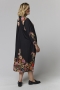 Gozzip jurk Valdis | G264005blac/roseM=46/48&nbsp;