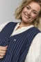 Gozzip lang vest Neve strepen | G264046navy/whitM=46/48&nbsp;