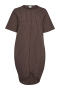 Gozzip jurk Tovea strepen | G264047brow/whitM=46/48&nbsp;