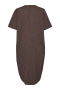 Gozzip jurk Tovea strepen | G264047brow/whitM=46/48&nbsp;