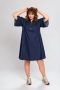Studio jurk Ruth | S264857blue/deniM=46/48&nbsp;