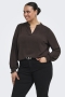 ONLY eco Blouse v-hals lange mouw | 15285157COBE46&nbsp;