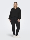 ONLY eco Blouse v-hals lange mouw | 15285157BLAC46&nbsp;