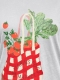 ONLY shirt Vivvi korte mouw print | 15377371LGRMS=42/44&nbsp;