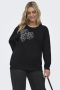 ONLY sweater Timone lange mouw | 15383477BLAC/FLWRS=42/44&nbsp;