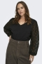 ONLY blouse v-hals lange mouw | 15364303CHTOM=46/48&nbsp;
