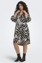 ONLY eco jurk 3/4 mouw v-hals | 15381168BIRC/GRZE46&nbsp;