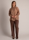 Yest Curve blouse Vincenza | A006566browX-0(44)&nbsp;