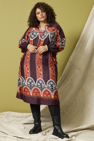 Zhenzi jurk print | 2014673811M=46-48&nbsp;