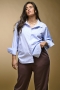 ONLY blouse Oregon streepje | 15377823SOCH/BRWH46&nbsp;