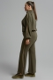 Mat fashion broek | 86012030KHAKS=44-46&nbsp;