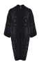Mat fashion vest harig zilver brei | 86015016BLAC/SILVS/M=44-48&nbsp;