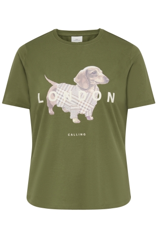ONLY eco shirt korte mouw print | 15385384SPHA/DOLOM=46/48&nbsp;