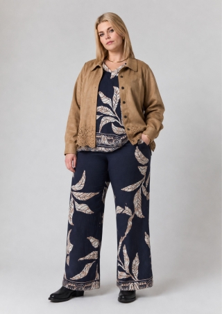 Studio broek Anemone | S265817navy/flowM=46/48&nbsp;