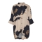 Gozzip blouse Silje wijd | G265094sand/blacM=46/48&nbsp;