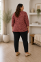 ZHENZI shirt 3/4 mouw | 201506BLACM=46-48&nbsp;
