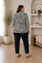 ZHENZI shirt 3/4 mouw | 201506BLACM=46-48&nbsp;
