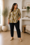 ZHENZI blouse 3/4 mouw | 2015113888M=46-48&nbsp;
