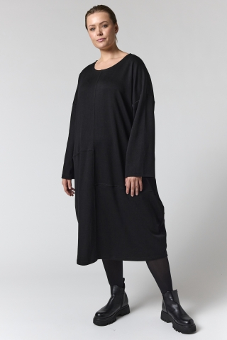 Gozzip Black jurk Liv | G265202blacM=46/48&nbsp;