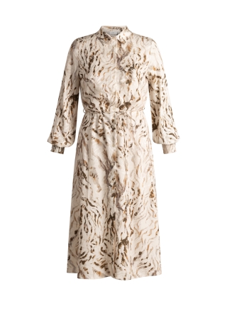 Yest Curve jurk satijn print | A006697bcmu2(50)&nbsp;