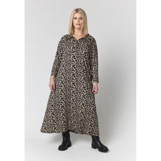 Studio jurk Sissi animal print | S265895leop/prinM=46/48&nbsp;