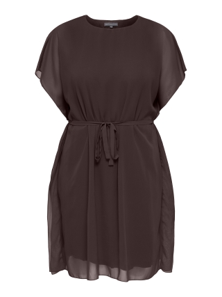 ONLY jurk recht wijd voile gevoerd | 15366722COBE46&nbsp;