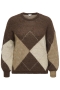 ONLY trui Noeme argyle print | 15353481CCCC/BMARS=42/44&nbsp;