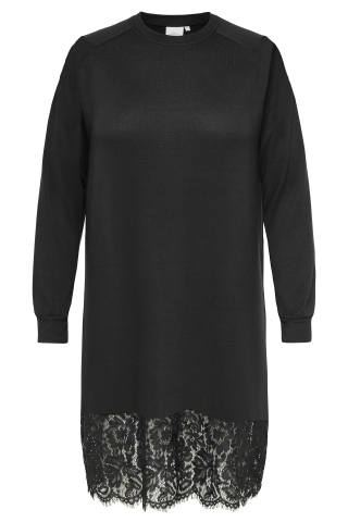 ONLY midi jurk kant rand zoom | 15383929BLAC/BLLAM=46/48&nbsp;