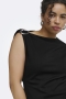 ONLY jurk 1 schouder met gesp | 15384245BLAC/SILVM=46/48&nbsp;
