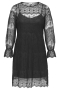 ONLY jurk lange mouw kant | 15384256BLAC46&nbsp;