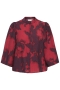 ONLY blouse wijde mouw print | 15384408SCSH/WINE46&nbsp;