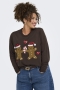 ONLY trui Christmas ronde hals | 15379744COBE/GIBRM=46/48&nbsp;