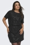 ONLY top 2/4 mouw pailletten | 15385566BLAC/BLSEM=46/48&nbsp;
