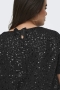 ONLY top 2/4 mouw pailletten | 15385566BLAC/BLSEM=46/48&nbsp;