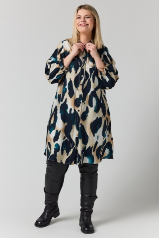 Studio shirt Emilie | S266819sand/petrM=46/48&nbsp;