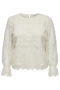 ONLY shirt lange mouw kant | 15384254BLAC46&nbsp;