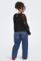 ONLY shirt lange mouw kant | 15384254BLAC46&nbsp;