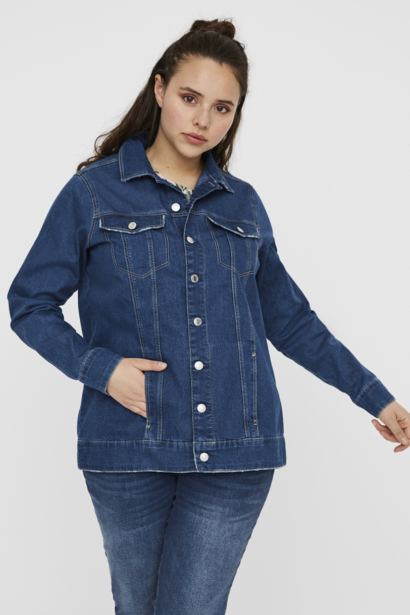 levering aan huis Pijnboom Verwaarlozing VERO MODA curve jack EBBE denim | Bagoes.nl