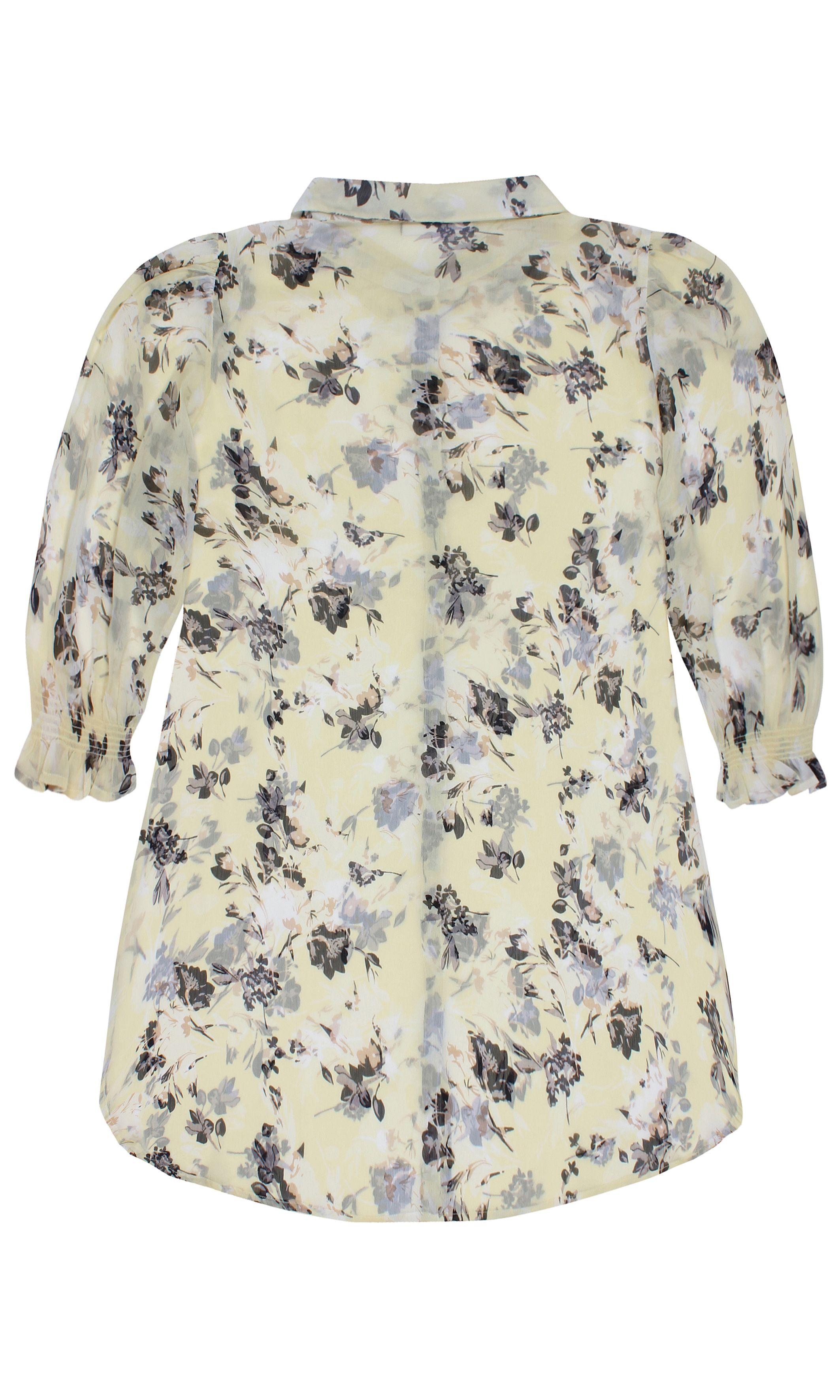 Offer Buurt wees gegroet Zhenzi blouse voile print NEDRA | Bagoes.nl