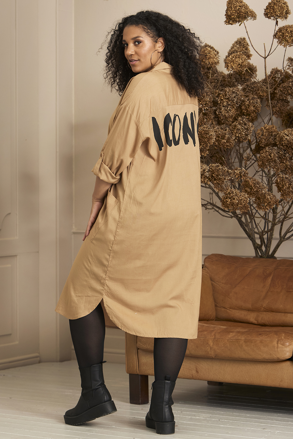 ZHENZI blouse jurk KEARA ICONIC Bagoes