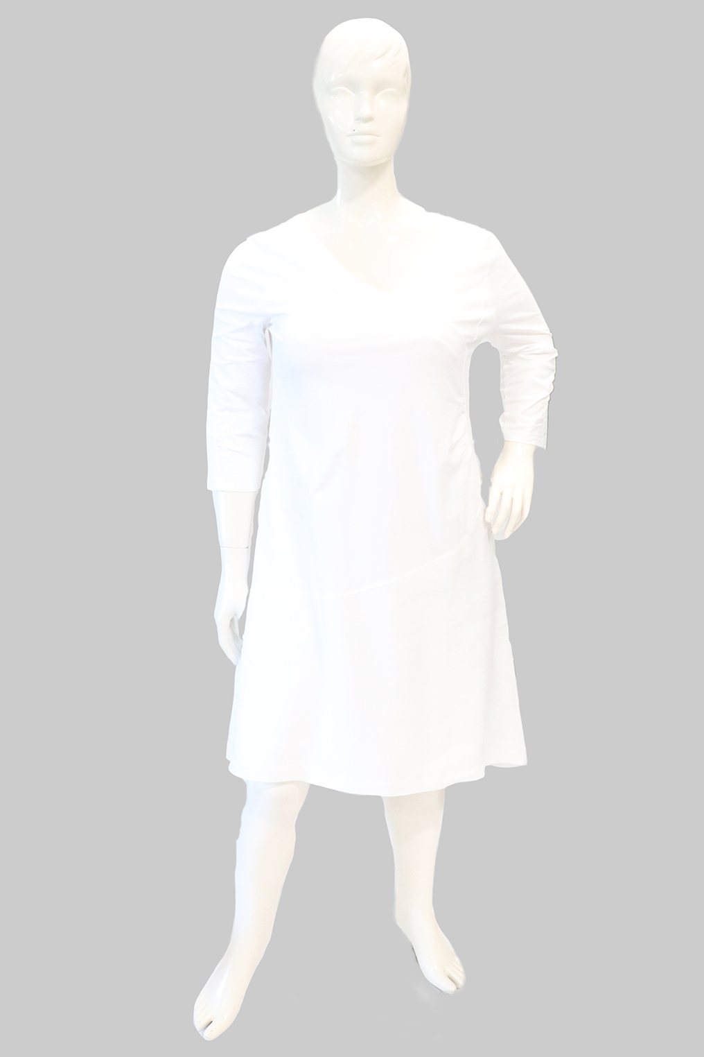 Jurk Rimini linnen tricot combi Bagoes